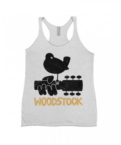 Woodstock Ladies' Tank Top | Neutrals Logo Shirt $14.48 Shirts