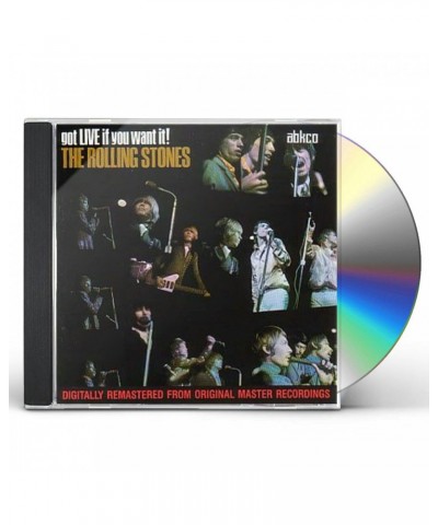 The Rolling Stones GOT LIVE IF YOU WANT IT! CD $7.03 CD