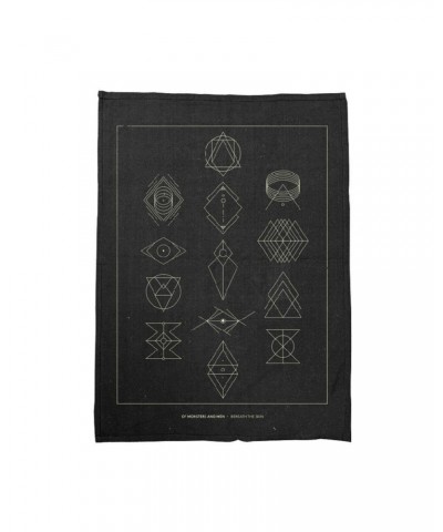 Of Monsters and Men Symbols Black Tea Towel $11.73 Towels