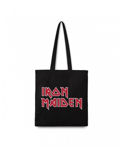 Iron Maiden Rocksax Iron Maiden Tote Bag - Logo $8.06 Bags