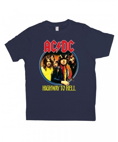 AC/DC Kids T-Shirt | Highway To Hell Group Design Kids Shirt $9.64 Kids
