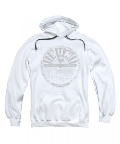 Sun Records Hoodie | CRUSTY LOGO Pull-Over Sweatshirt $10.56 Sweatshirts