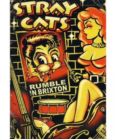 Stray Cats RUMBLE IN BRIXTON DVD $6.56 Videos