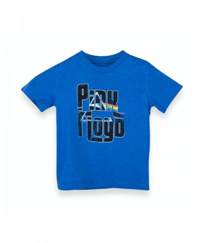Pink Floyd Kid's Royal Blue Prism Fill-In Logo T-Shirt $1.75 Shirts