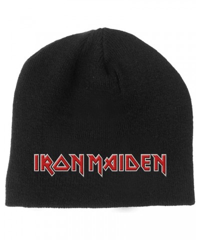 Iron Maiden Beanie Hat - Iron Maiden Logo Black (Húfa) $13.11 Hats