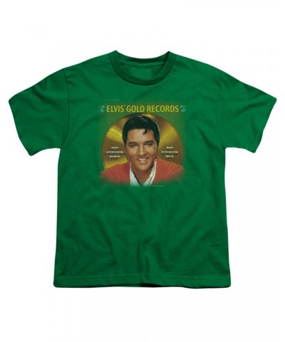 Elvis Presley Youth Tee | GOLD RECORDS Youth T Shirt $5.40 Kids