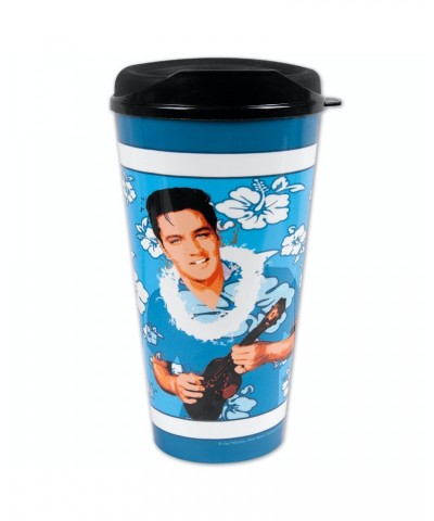 Elvis Presley Blue Hawaii 32oz Travel Mug $5.76 Drinkware